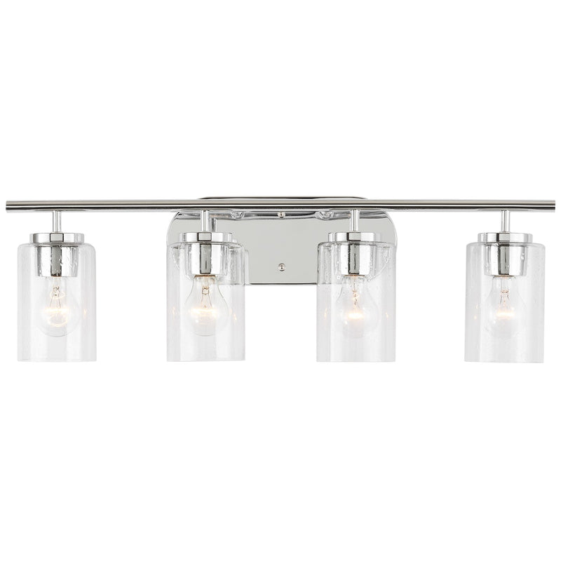 Four Light Wall / Bath<br /><span style="color:#4AB0CE;">Entrega: 4-10 dias en USA</span><br /><span style="color:#4AB0CE;font-size:60%;">PREGUNTE POR ENTREGA EN PANAMA</span><br />Collection: Oslo<br />Finish: Chrome
