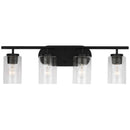 Four Light Wall / Bath<br /><span style="color:#4AB0CE;">Entrega: 4-10 dias en USA</span><br /><span style="color:#4AB0CE;font-size:60%;">PREGUNTE POR ENTREGA EN PANAMA</span><br />Collection: Oslo<br />Finish: Midnight Black