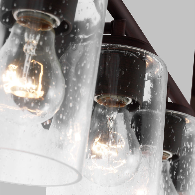 Four Light Wall / Bath<br /><span style="color:#4AB0CE;">Entrega: 4-10 dias en USA</span><br /><span style="color:#4AB0CE;font-size:60%;">PREGUNTE POR ENTREGA EN PANAMA</span><br />Collection: Oslo<br />Finish: Bronze