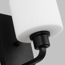One Light Wall / Bath Sconce<br /><span style="color:#4AB0CE;">Entrega: 4-10 dias en USA</span><br /><span style="color:#4AB0CE;font-size:60%;">PREGUNTE POR ENTREGA EN PANAMA</span><br />Collection: Canfield<br />Finish: Midnight Black