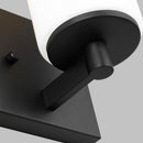 One Light Wall / Bath Sconce<br /><span style="color:#4AB0CE;">Entrega: 4-10 dias en USA</span><br /><span style="color:#4AB0CE;font-size:60%;">PREGUNTE POR ENTREGA EN PANAMA</span><br />Collection: Hettinger<br />Finish: Midnight Black