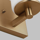 One Light Wall / Bath Sconce<br /><span style="color:#4AB0CE;">Entrega: 4-10 dias en USA</span><br /><span style="color:#4AB0CE;font-size:60%;">PREGUNTE POR ENTREGA EN PANAMA</span><br />Collection: Hettinger<br />Finish: Satin Brass