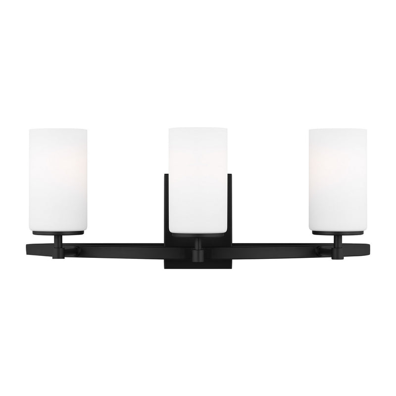 Three Light Wall / Bath<br /><span style="color:#4AB0CE;">Entrega: 4-10 dias en USA</span><br /><span style="color:#4AB0CE;font-size:60%;">PREGUNTE POR ENTREGA EN PANAMA</span><br />Collection: Alturas<br />Finish: Midnight Black