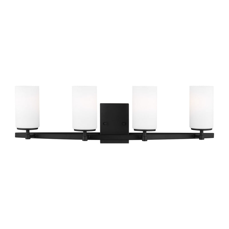 Four Light Wall / Bath<br /><span style="color:#4AB0CE;">Entrega: 4-10 dias en USA</span><br /><span style="color:#4AB0CE;font-size:60%;">PREGUNTE POR ENTREGA EN PANAMA</span><br />Collection: Alturas<br />Finish: Midnight Black