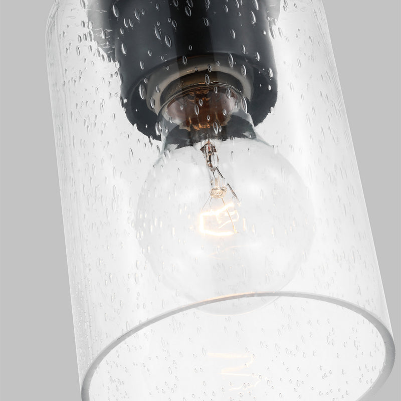 One Light Mini-Pendant<br /><span style="color:#4AB0CE;">Entrega: 4-10 dias en USA</span><br /><span style="color:#4AB0CE;font-size:60%;">PREGUNTE POR ENTREGA EN PANAMA</span><br />Collection: Oslo<br />Finish: Midnight Black