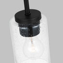 Generation Lighting - 61170-112 - One Light Mini-Pendant - Oslo - Midnight Black