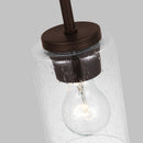 Generation Lighting - 61170-710 - One Light Mini-Pendant - Oslo - Bronze