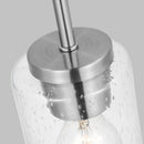 One Light Mini-Pendant<br /><span style="color:#4AB0CE;">Entrega: 4-10 dias en USA</span><br /><span style="color:#4AB0CE;font-size:60%;">PREGUNTE POR ENTREGA EN PANAMA</span><br />Collection: Oslo<br />Finish: Brushed Nickel