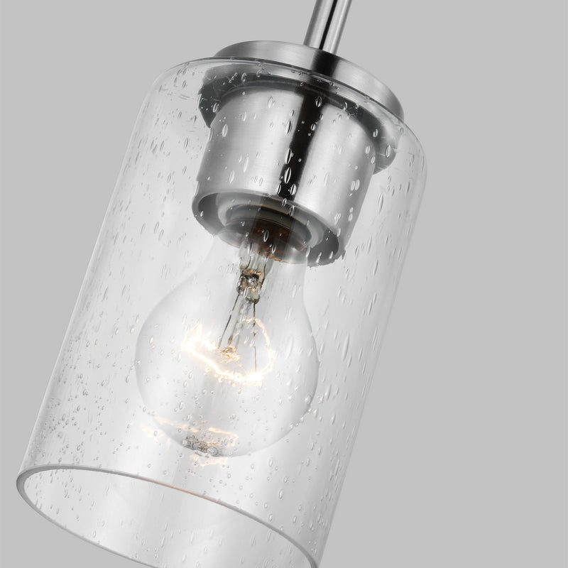 Generation Lighting - 61170-962 - One Light Mini-Pendant - Oslo - Brushed Nickel