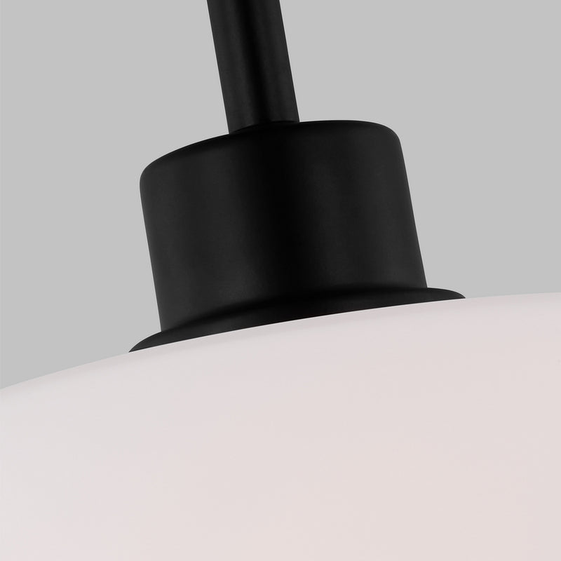 Generation Lighting - 6128801EN3-112 - One Light Mini-Pendant - Canfield - Midnight Black