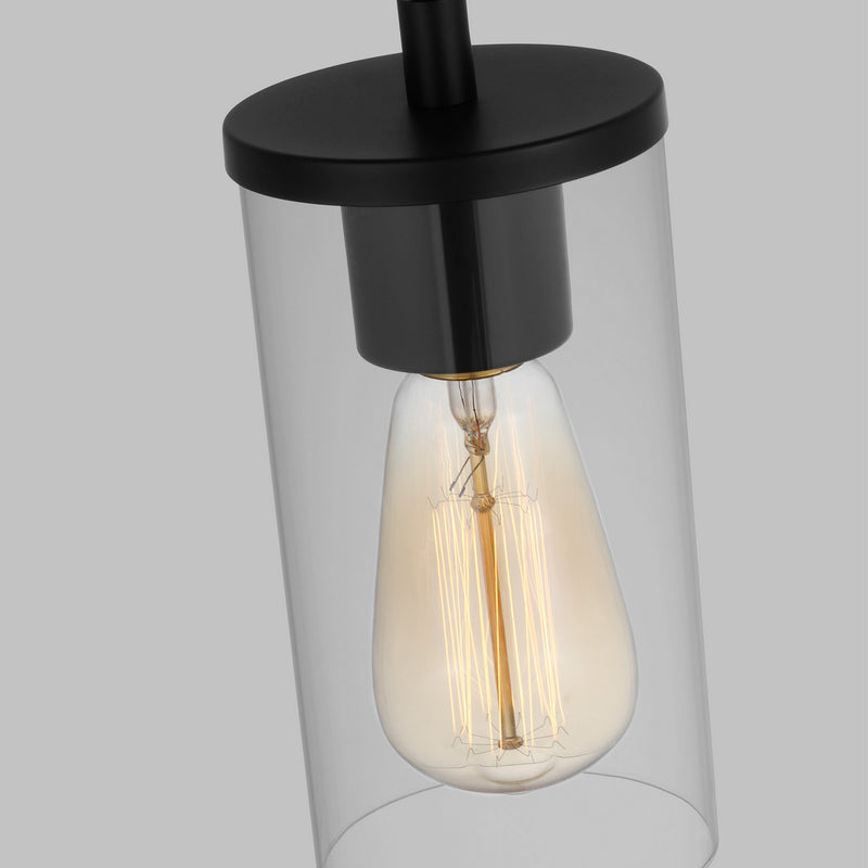 One Light Mini-Pendant<br /><span style="color:#4AB0CE;">Entrega: 4-10 dias en USA</span><br /><span style="color:#4AB0CE;font-size:60%;">PREGUNTE POR ENTREGA EN PANAMA</span><br />Collection: Zire<br />Finish: Midnight Black