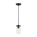 One Light Mini-Pendant<br /><span style="color:#4AB0CE;">Entrega: 3-4 semanas en USA</span><br /><span style="color:#4AB0CE;font-size:60%;">PREGUNTE POR ENTREGA EN PANAMA</span><br />Collection: Zire<br />Finish: Midnight Black