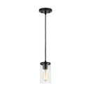 One Light Mini-Pendant<br /><span style="color:#4AB0CE;">Entrega: 4-10 dias en USA</span><br /><span style="color:#4AB0CE;font-size:60%;">PREGUNTE POR ENTREGA EN PANAMA</span><br />Collection: Zire<br />Finish: Midnight Black
