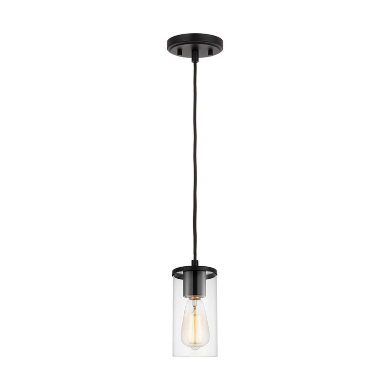 One Light Mini-Pendant<br /><span style="color:#4AB0CE;">Entrega: 4-10 dias en USA</span><br /><span style="color:#4AB0CE;font-size:60%;">PREGUNTE POR ENTREGA EN PANAMA</span><br />Collection: Zire<br />Finish: Midnight Black