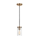 One Light Mini-Pendant<br /><span style="color:#4AB0CE;">Entrega: 4-10 dias en USA</span><br /><span style="color:#4AB0CE;font-size:60%;">PREGUNTE POR ENTREGA EN PANAMA</span><br />Collection: Zire<br />Finish: Satin Brass