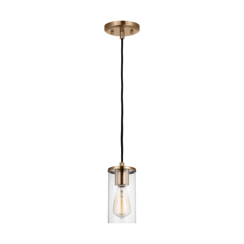 One Light Mini-Pendant<br /><span style="color:#4AB0CE;">Entrega: 4-10 dias en USA</span><br /><span style="color:#4AB0CE;font-size:60%;">PREGUNTE POR ENTREGA EN PANAMA</span><br />Collection: Zire<br />Finish: Satin Brass