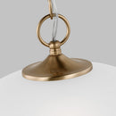 One Light Pendant<br /><span style="color:#4AB0CE;">Entrega: 4-10 dias en USA</span><br /><span style="color:#4AB0CE;font-size:60%;">PREGUNTE POR ENTREGA EN PANAMA</span><br />Collection: Geary<br />Finish: Satin Brass