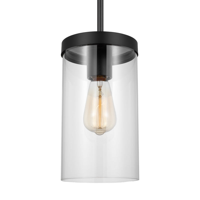 One Light Pendant<br /><span style="color:#4AB0CE;">Entrega: 4-10 dias en USA</span><br /><span style="color:#4AB0CE;font-size:60%;">PREGUNTE POR ENTREGA EN PANAMA</span><br />Collection: Zire<br />Finish: Midnight Black