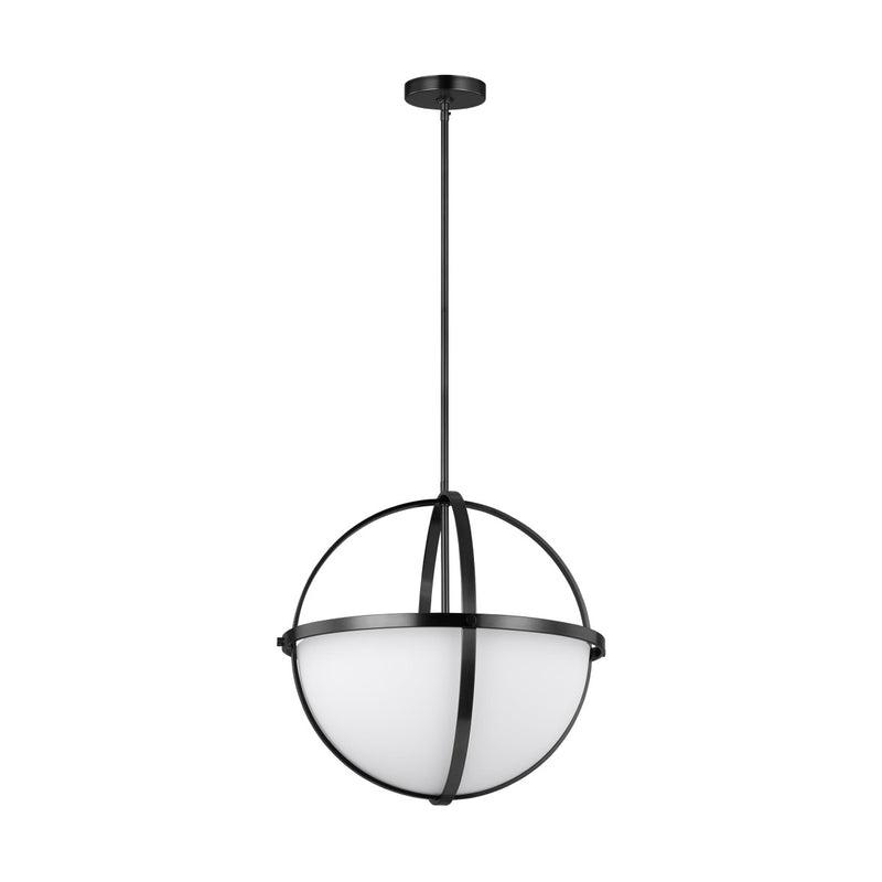 Three Light Pendant<br /><span style="color:#4AB0CE;">Entrega: 4-10 dias en USA</span><br /><span style="color:#4AB0CE;font-size:60%;">PREGUNTE POR ENTREGA EN PANAMA</span><br />Collection: Alturas<br />Finish: Midnight Black