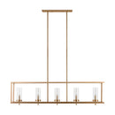 Five Light Island Pendant<br /><span style="color:#4AB0CE;">Entrega: 17-18 semanas en USA</span><br /><span style="color:#4AB0CE;font-size:60%;">PREGUNTE POR ENTREGA EN PANAMA</span><br />Collection: Zire<br />Finish: Satin Brass