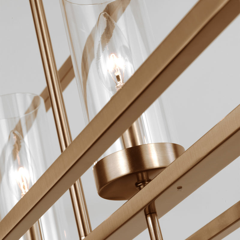 Five Light Island Pendant<br /><span style="color:#4AB0CE;">Entrega: 4-10 dias en USA</span><br /><span style="color:#4AB0CE;font-size:60%;">PREGUNTE POR ENTREGA EN PANAMA</span><br />Collection: Zire<br />Finish: Satin Brass