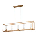 Five Light Island Pendant<br /><span style="color:#4AB0CE;">Entrega: 17-18 semanas en USA</span><br /><span style="color:#4AB0CE;font-size:60%;">PREGUNTE POR ENTREGA EN PANAMA</span><br />Collection: Zire<br />Finish: Satin Brass