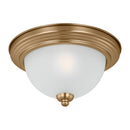 One Light Flush Mount<br /><span style="color:#4AB0CE;">Entrega: 4-10 dias en USA</span><br /><span style="color:#4AB0CE;font-size:60%;">PREGUNTE POR ENTREGA EN PANAMA</span><br />Collection: Geary<br />Finish: Satin Brass