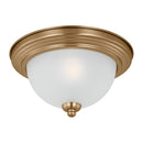 One Light Flush Mount<br /><span style="color:#4AB0CE;">Entrega: 4-10 dias en USA</span><br /><span style="color:#4AB0CE;font-size:60%;">PREGUNTE POR ENTREGA EN PANAMA</span><br />Collection: Geary<br />Finish: Satin Brass