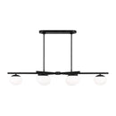 Six Light Linear Chandelier<br /><span style="color:#4AB0CE;">Entrega: 4-10 dias en USA</span><br /><span style="color:#4AB0CE;font-size:60%;">PREGUNTE POR ENTREGA EN PANAMA</span><br />Collection: Lune<br />Finish: Aged Iron