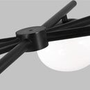 Six Light Linear Chandelier<br /><span style="color:#4AB0CE;">Entrega: 4-10 dias en USA</span><br /><span style="color:#4AB0CE;font-size:60%;">PREGUNTE POR ENTREGA EN PANAMA</span><br />Collection: Lune<br />Finish: Aged Iron