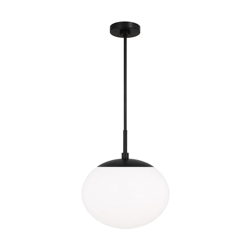 Visual Comfort Studio - EP1341AI - One Light Pendant - Lune - Aged Iron