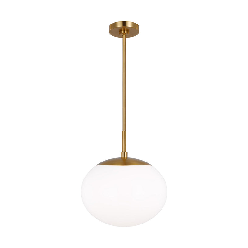 Visual Comfort Studio - EP1341BBS - One Light Pendant - Lune - Burnished Brass