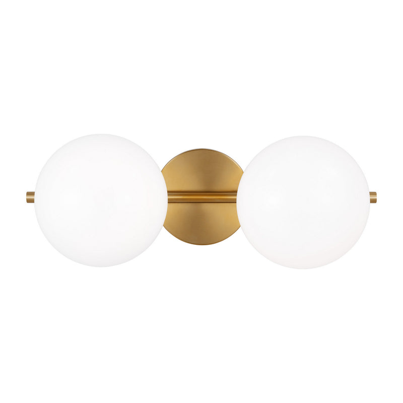 Visual Comfort Studio - EV1012BBS - Two Light Vanity - Lune - Burnished Brass