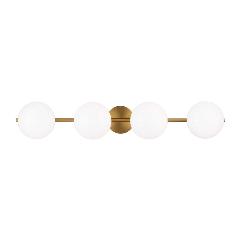 Visual Comfort Studio - EV1014BBS - Four Light Vanity - Lune - Burnished Brass