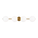 Visual Comfort Studio - EV1014BBS - Four Light Vanity - Lune - Burnished Brass
