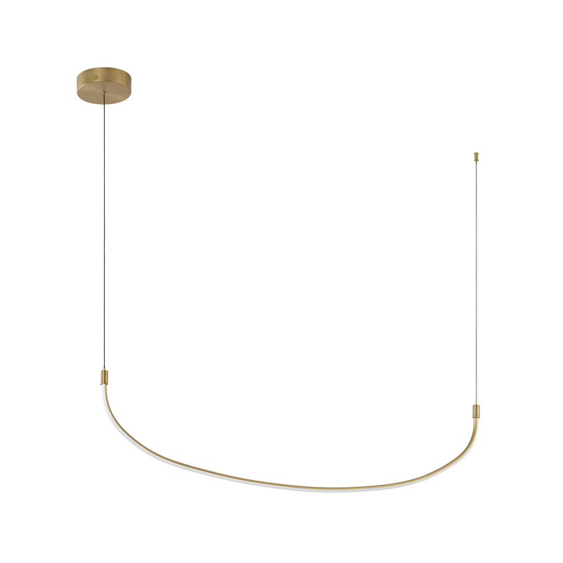 LED Pendant<br /><span style="color:#4AB0CE;">Entrega: 4-10 dias en USA</span><br /><span style="color:#4AB0CE;font-size:60%;">PREGUNTE POR ENTREGA EN PANAMA</span><br />Collection: Talis<br />Finish: Brushed Gold
