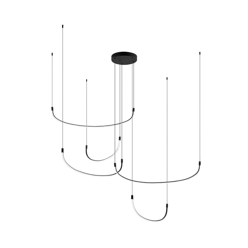 LED Pendant<br /><span style="color:#4AB0CE;">Entrega: 4-10 dias en USA</span><br /><span style="color:#4AB0CE;font-size:60%;">PREGUNTE POR ENTREGA EN PANAMA</span><br />Collection: Talis<br />Finish: Black