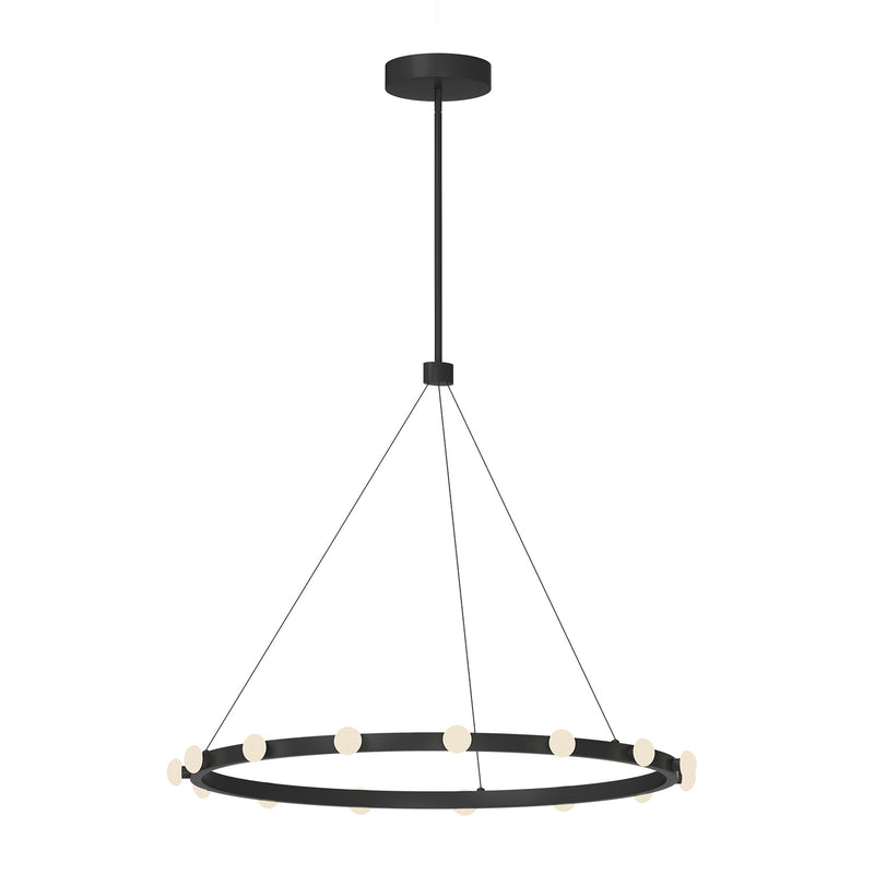 LED Pendant<br /><span style="color:#4AB0CE;">Entrega: 4-10 dias en USA</span><br /><span style="color:#4AB0CE;font-size:60%;">PREGUNTE POR ENTREGA EN PANAMA</span><br />Collection: Rezz<br />Finish: Black