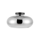LED Semi-Flush Mount<br /><span style="color:#4AB0CE;">Entrega: 4-10 dias en USA</span><br /><span style="color:#4AB0CE;font-size:60%;">PREGUNTE POR ENTREGA EN PANAMA</span><br />Collection: Trinity<br />Finish: Black/Chrome