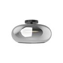 LED Semi-Flush Mount<br /><span style="color:#4AB0CE;">Entrega: 4-10 dias en USA</span><br /><span style="color:#4AB0CE;font-size:60%;">PREGUNTE POR ENTREGA EN PANAMA</span><br />Collection: Trinity<br />Finish: Black/Chrome