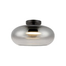LED Semi-Flush Mount<br /><span style="color:#4AB0CE;">Entrega: 4-10 dias en USA</span><br /><span style="color:#4AB0CE;font-size:60%;">PREGUNTE POR ENTREGA EN PANAMA</span><br />Collection: Trinity<br />Finish: Black/Smoked