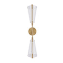 LED Wall Sconce<br /><span style="color:#4AB0CE;">Entrega: 4-10 dias en USA</span><br /><span style="color:#4AB0CE;font-size:60%;">PREGUNTE POR ENTREGA EN PANAMA</span><br />Collection: Mulberry<br />Finish: Brushed Gold/Light Guide