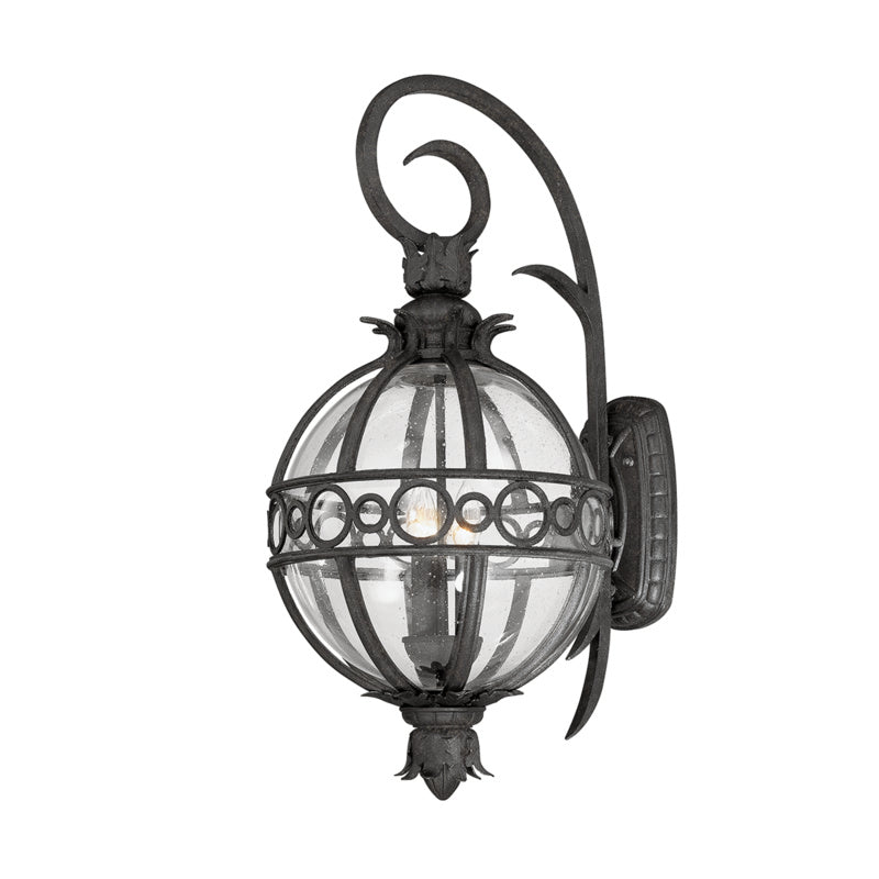 Troy Lighting - B5003-FRN - Three Light Wall Lantern - Campanile - French Iron