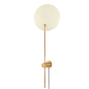 Troy Lighting - PTL8132-PBR/SSD - One Light Wall Sconce - Leif - Patina Brass