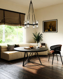 Alora - CH338822UBCC - Eight Light Chandelier - Lucian - Clear Crystal/Urban Bronze