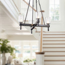 Alora - PD338422UBCC - Four Light Pendant - Lucian - Clear Crystal/Urban Bronze