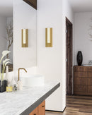 LED Vanity<br /><span style="color:#4AB0CE;">Entrega: 4-10 dias en USA</span><br /><span style="color:#4AB0CE;font-size:60%;">PREGUNTE POR ENTREGA EN PANAMA</span><br />Collection: Kismet<br />Finish: Vintage Brass/Alabaster