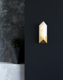 Alora - WV323112VBAR - LED Vanity - Caesar - Vintage Brass/Alabaster