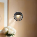Alora - WV330106UBCR - LED Vanity - Palais - Urban Bronze/Ribbed Glass