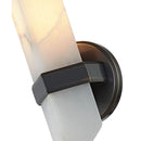Alora - WV334105UBAR - One Light Vanity - Valencia - Urban Bronze/Alabaster